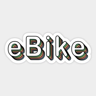 eBike Sticker